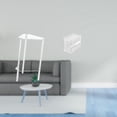 thumbnail image 2 of Mesita De Noche Minimalista De Acrílico Transparente Con Mesita De Noche Moderna Y Caja De Almacenamiento De Papel Higiénico De Pared Para Sala De Estar, Dormitorio, Oficina En Casa., 2 of 8