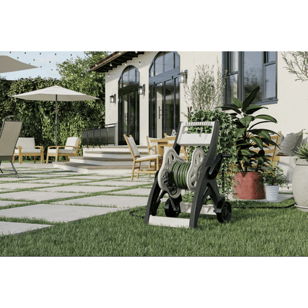 Suncast 175 ft. Hosemobile Hose Reel Cart, Gray