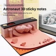 thumbnail image 2 of 3D Desk Memo Pad Creative Desk DIY Notes Notepad New Design, 2 of 8