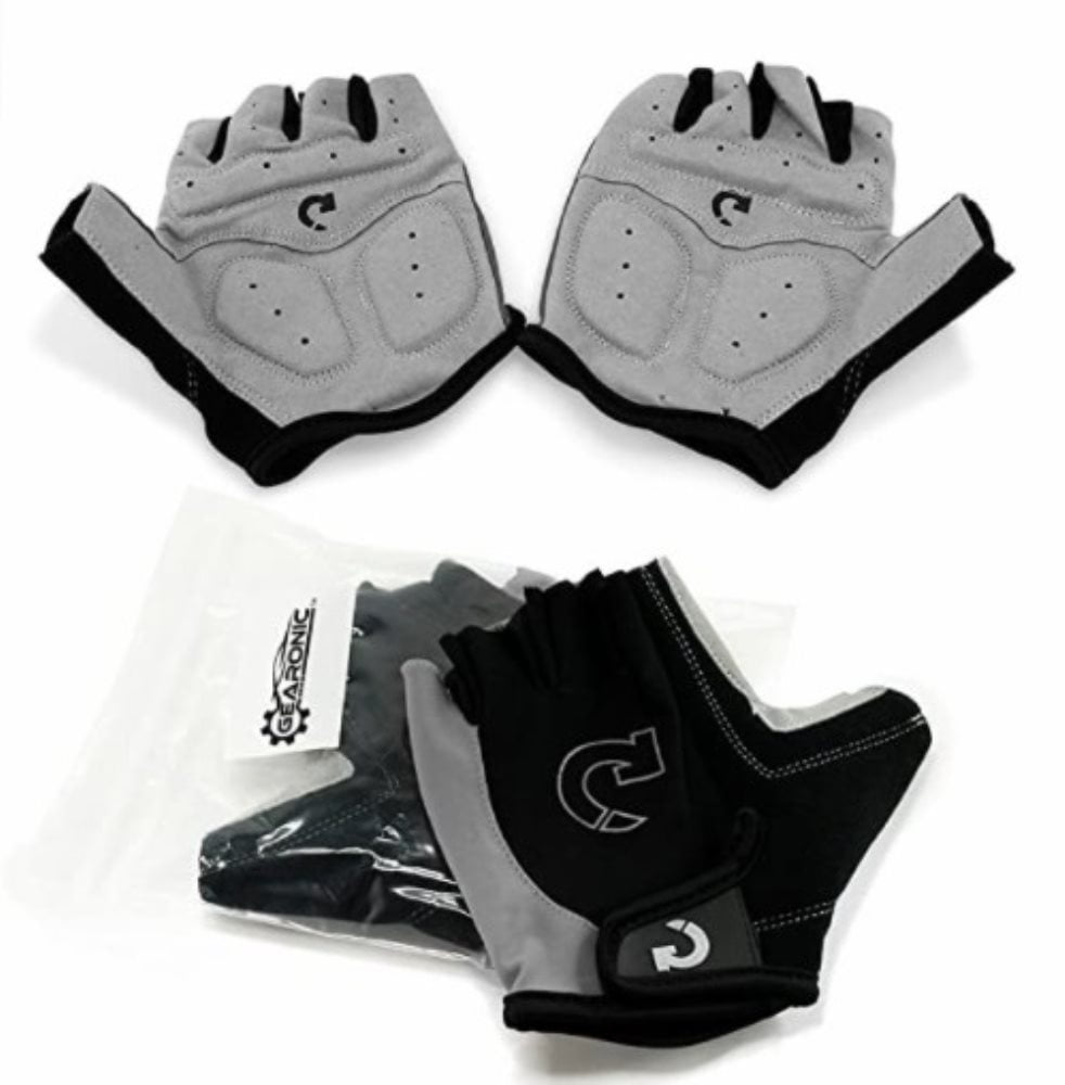 Details about   New Half Finger Cycling Bike Bicycle Padded Fingerless Sports Motorbike Gloves 
