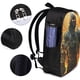 thumbnail image 3 of Mochila de viaje para portátil Disturbed, resistente al agua, con puerto de carga USB, ideal para la universidad y la escuela, para hombres y mujeres., 3 of 5
