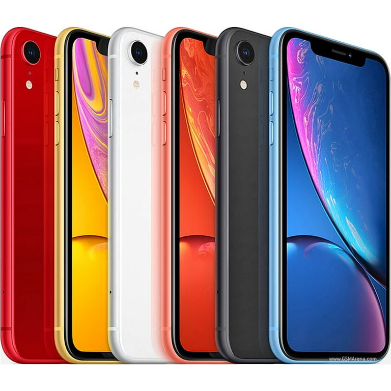 Walmart Family Mobile Apple iPhone XR, 64GB, Coral- Prepaid
