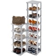 thumbnail image 1 of Organizador de zapatos HHK Henhaokan de 5 niveles para armario, color gris, 1 of 7