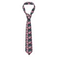 thumbnail image 1 of Balery Rose Flowers Corbata Clásica de Seda para Hombre, Corbata Tejida Jacquard, Corbatas Formales para Negocios y Bodas, 1 of 7