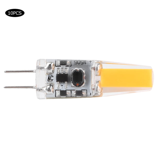 Iluminación del hogar BuyWeek 10 bombillas LED G4 mini silicona 1,5 W 12 V