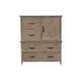 thumbnail image 3 of New Classic Furniture Tybee Wood 2-piece Bachelor's Chest in Sand, 3 of 7