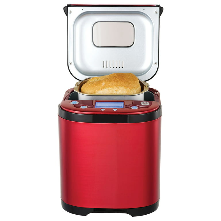 Frigidaire 1 lb., 1.5 lb. and 2 lb. Electric Stainless Steel Bread Making  Machine EBRM100 - The Home Depot