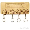thumbnail image 5 of Pokemon Wooden Key Holder Wall Mounted Key Ring Holder Home Decor -, 5 of 5