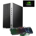 thumbnail image 4 of Restored HP ProDesk G3 Gaming PC Tower | Intel Core i5-6500 (3.2GHz) | 16GB RAM | 256GB SSD | Windows 10 | 24" LCD | Nvidia GT 1030 Graphics | LED Keyboard and Mouse (Refurbished), 4 of 5