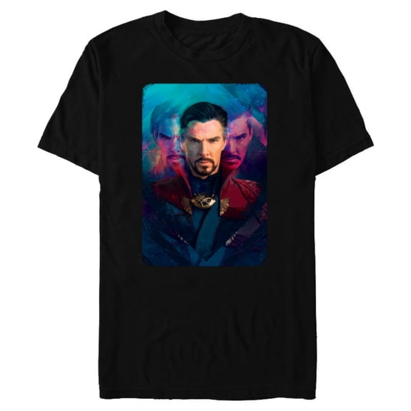 Doctor Strange in the Multiverse of Madness Shadows - Short Sleeve Blended T-Shirt for Adults - Customized-Black