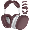 thumbnail image 1 of Funda de Silicona Ensfomte 4 en 1 Borgoña para AirPods Max 2024, 1 of 6