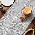thumbnail image 3 of Table Runners 36 Inches Long Dress Scarves, Grey Geometric Farmhouse Kitchen/Dining Table Decor Table Runner, Short Coffee Tablerunners, Aesthetics Luxury Abstract Art 13x36 Inch, 3 of 9