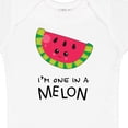 thumbnail image 4 of Inktastic I'm One in a Melon Watermelon Humor Boys or Girls Baby Bodysuit, 4 of 5
