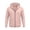06_Pink, variant on KICILVS Mens Zip Up Hoodies Full Zip Long Sleeve Sweatshirt Jacket with Pockets Casual Loose Fit Coat Daily Wear