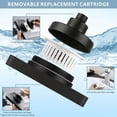 thumbnail image 3 of AIR-High Pressure Rain Shower Head with Filtered - Square Showerhead Filter for Remove Chlorine and Harmful Substances, Improve Hair and Skin Problems, Oil Rubbed Bronze, 3 of 4