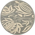 thumbnail image 1 of Safavieh Tapis d'Intérieur/extérieur Gris - Rond 7 Pieds10 Pouces, 1 of 4