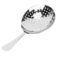 thumbnail image 1 of Stainless Steel Julep Strainer Slotted Spoon Multifunction Skimmer Spoon Strainer Spoon for Cocktail Bar Mirror Light, 1 of 22