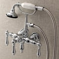 thumbnail image 3 of Kingston Brass Wall-Mount Clawfoot Tub Faucets With Polished Chrome AE20T1, 3 of 6