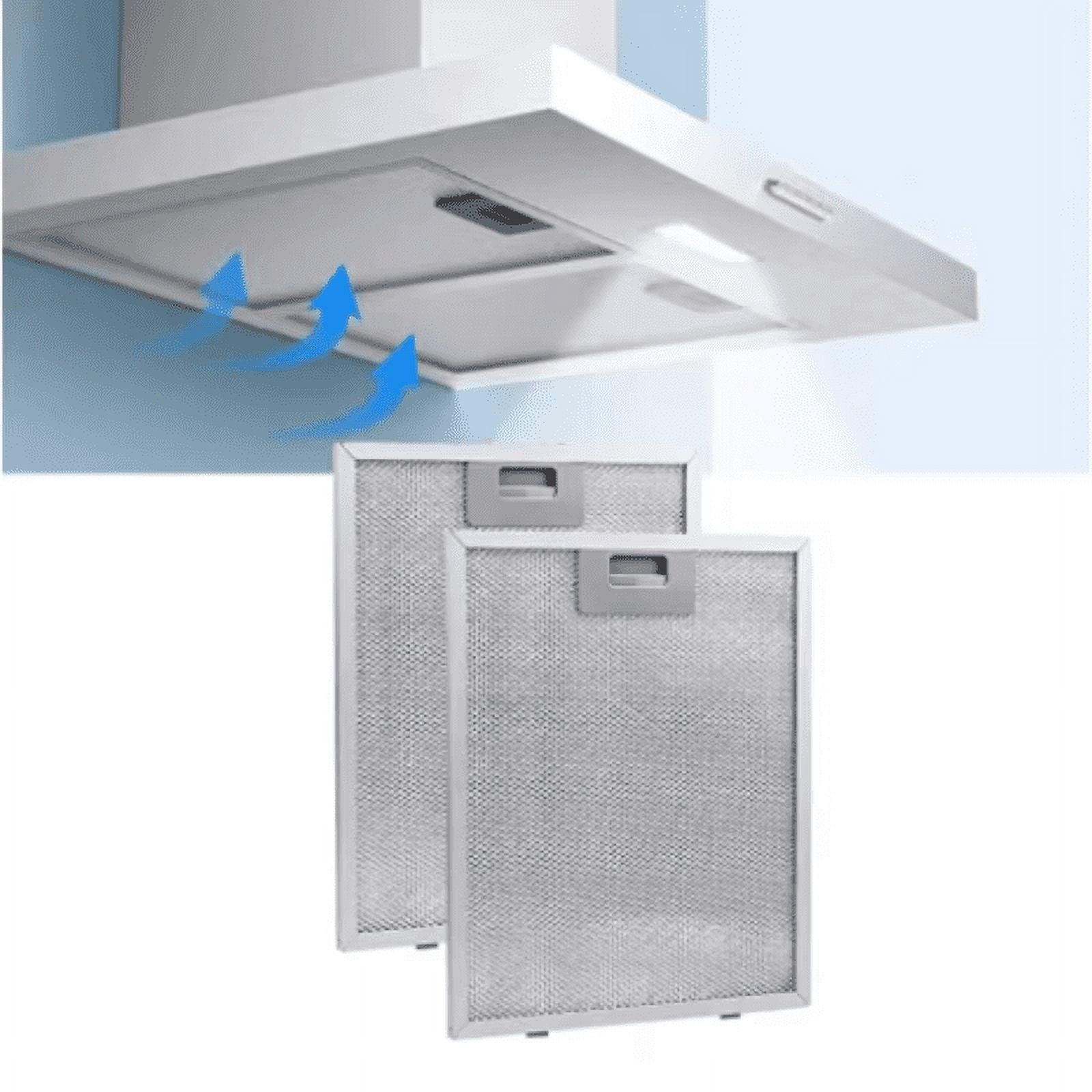 1PC Aluminum mesh range hood filter replacement Range hood grease mesh Filter Cooker Hood Filters Extractor Vent Accessories