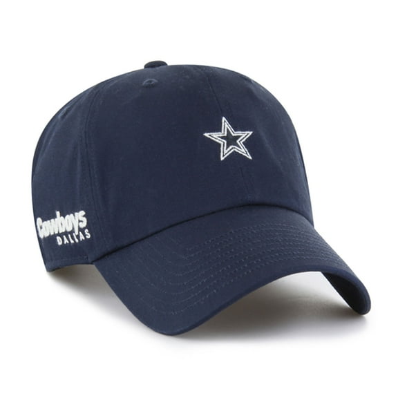 Men's '47 Navy Dallas Cowboys Foundational Clean Up Adjustable Hat