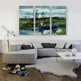 thumbnail image 2 of ARTCANVAS The Blue Boat 1892 Canvas Art Print by Winslow Homer - Size: 60" x 40" (0.75" Deep) (3-Piece), 2 of 9
