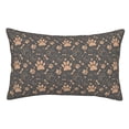 thumbnail image 1 of Fotbe Animal Paw Funda de Almohada Decorativa Estilo Occidental, Lujo en Algodón, Fundas para Almohadas King, Cojín Estampado para Decoración del Hogar-14"x20", 1 of 6