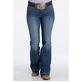 thumbnail image 2 of Cinch Western Jeans Women Lynden Trouser 5 Reg Med Wash MJ81454085, 2 of 2