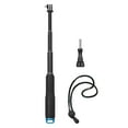 thumbnail image 1 of Caméra d'Action Portable Selfie Stick Caméra D\'action Support de Vlog Alliage d'Aluminium Max. 48 Cm/19 Po Longueur Extensible avec Longue Vis Dragonne, 1 of 9