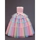thumbnail image 3 of Vestido De Tul Colorido Con Flores Para Niñas, Disfraz De Princesa Elegante De Color Arcoíris, Vestidos De Fiesta De Tul, 3 of 4