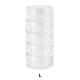 thumbnail image 3 of Advancent Contenedores cilíndricos multicapa, collar, cajas de reloj, joyería, tarro de plástico, manualidades, organizador transparente Type7 NO7, 3 of 6
