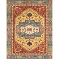 thumbnail image 1 of Ahgly Company Indoor Rectangle Abstract Chestnut Red Abstract Area Rugs, 8' x 12', 1 of 6