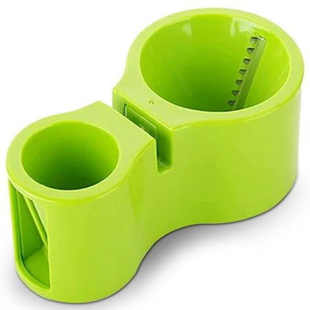 

DTOWER Stainless Steel Manual Rotary Fruits Grater Handheld Small Slicer Food Preparation Shredder Restaurant Chef Gift Countertop