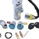thumbnail image 3 of Interruptor de de encendido de 3 cerraduras para puerta, duradero, juego de cerradura de puerta izquierda y derecha, incluye 2 llaves, para Cola Interruptor de encendido del coche, 3 of 8