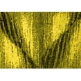 thumbnail image 1 of Ahgly Company Machine Washable Indoor Rectangle Abstract Yellow Modern Area Rugs, 8' x 10', 1 of 4