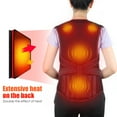 thumbnail image 3 of Electric Heating Back and Waist Support, Magnetic Therapy Pad Massager for Back, Electric Heating Magnetic Therapy Back Brace Support Belt for Men Women Joint and Skin Care Heated Shoulder Wrap, 3 of 11