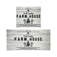 thumbnail image 1 of asddcavvf Farmhouse Kitchen Floor Fatigue Mat Kitchen Mat Farmhouse Washable Carpet Used For Kitchen Carpet Two Piece Set 40x60cm+40x110cm, 1 of 9