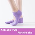 thumbnail image 3 of Afeitado y Depilación 2 pares/4 pares de calcetines de baile antideslizantes para mujer, liga de yoga, cojín, pilates, barra, hogar Zhivalor 221551-2, 3 of 4