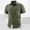 Army Green-A, variant on FRSASU Men's Polo Shirt Short Sleeve Chest Pocket Breathable Casual Summer Tee for Golf Work Travel Outdoor Activities Khaki-B