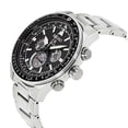 thumbnail image 2 of Reloj cronógrafo Seiko SSC629 Prospex Solar para hombre con esfera negra de acero inoxidable, 2 of 2