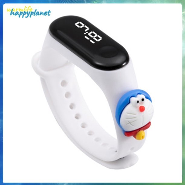 Reloj de niño niños reloj niño niños reloj niña lindo de dibujos animados deportes impermeable banda de silicona LED Digital reloj de pulsera