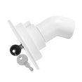 thumbnail image 3 of KAKOWELY 1 Set of RV Water Inlet Filler Cap Trailer Water Fill Inlet Replacement Water Inlet for RV Marine RV Water Fill Cap RV Water Inlet Connection Water Fill Cap Freshwater Inlet Cap, 3 of 5
