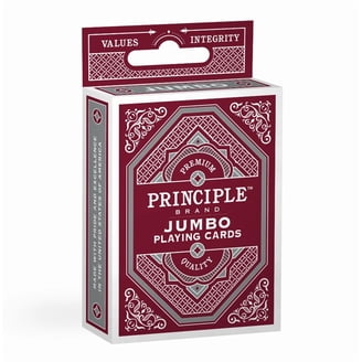 Carta Mundi 1020 Ace Jumbo Index Poker Playing Cards Assorted