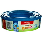 Playtex Diaper Genie Refill Bags, Ideal for Diaper Genie Diaper Pails, 270 Count