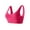 Pink, variant on Lenago Yoga Bras for Women Comfortable Padded Bras Wireless High Impact Underwear Lightweight Breathable Bras Fashion Sports Bra Outerwear Set