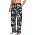 thumbnail image 3 of Kdxio Rottweiler Print Men's Sleep Pajama Pant Lounge Pants with Pockets, 3 of 8