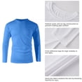 thumbnail image 6 of ZBORIBER Men's Quick Dry UPF 50+ UV Sun Protection Moisture Wicking Long Sleeve T-Shirt for Casual Workout,Sizes S-3XL,Royal, 6 of 10