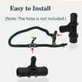 thumbnail image 2 of Acaige Hvac Heater Hose Tee Connector For Ford Transit Connect 2.0L 2010-2013, 2 of 5