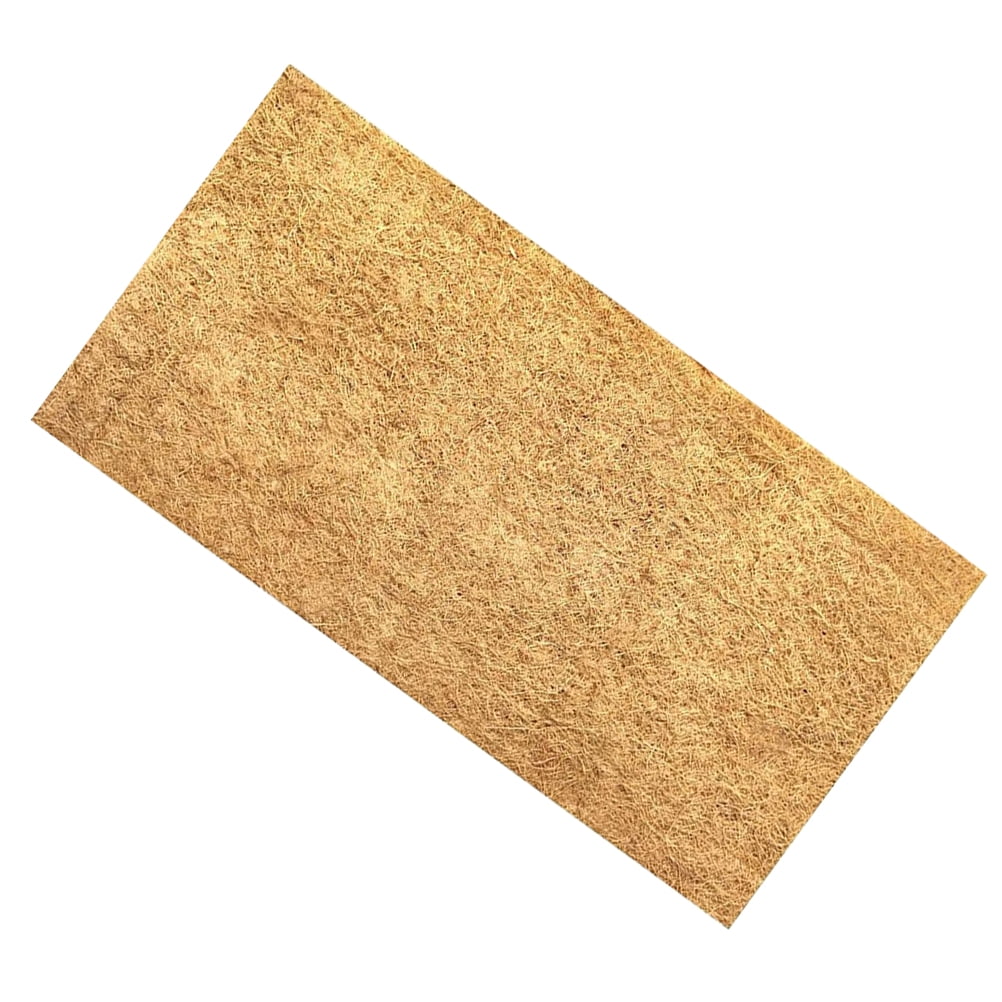 FONDOTIN Natural Coconut Fiber Liner for Reptile Carpet Orange Durable Pet Terrarium Mat