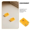 thumbnail image 3 of unbranded 5Jgo Adaptadores Tipo Amarillo Para Termómetros Con Fácil Instalación, 3 of 8