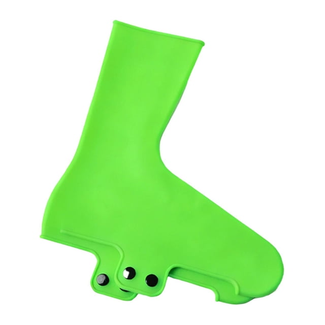 Siruishop Couvre-Chaussures de Cyclisme Surchaussures de Bicyclette Antidérapantes Imperméables Équipement Réduction de la Traîne Vert m